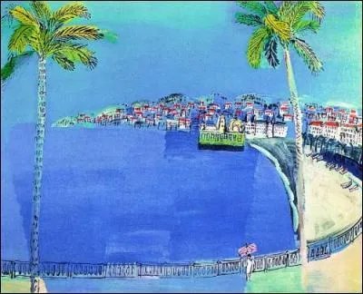 Qui a peint "La jetée, promenade à Nice" ?