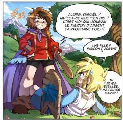 Comment s'appelle la petite fille qui joue avec Danaël au début de l'histoire ?