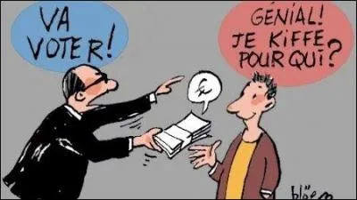 B.B. ne se cache pas de soutenir un parti politique :