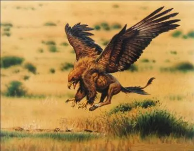 Animal hybride féroce ayant une tête d'aigle et un corps de lion ailé. Quelle est cette créature ?