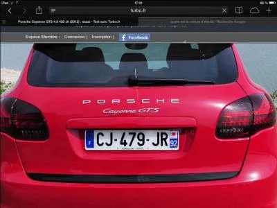 Comment s'appelle cette Porsche ?