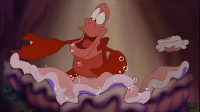 C comme... crabe. Quel est le nom de ce crabe qui interprète "Sous L'Océan", et à qui l'interprète-t-il ?