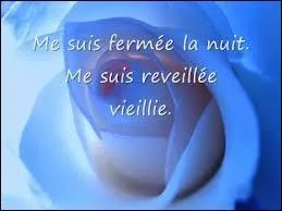 Cette grande chanteuse commençait sa carrière tout en douceur, avec en 1964 "Mon amie la rose". Trouvez son nom.