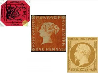 A votre avis, quel est un des timbres le plus recherché des philatélistes et le plus cher ? Il n'y aurait plus qu'à un seul exemplaire connu au monde ! En plus, il n'est pas beau et de forme bizarre !