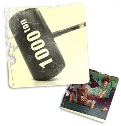 Dans quel dessin animé pouvons-nous voir souvent cette massue ?