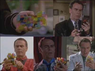 L'indispensable zapette d'Al lui permet de recevoir des informations de Ziggy sur la personne dont Sam a pris la place, ainsi que l'estimation des chances de réussite de sa mission. Dans quelle série la retrouve-t-on ?