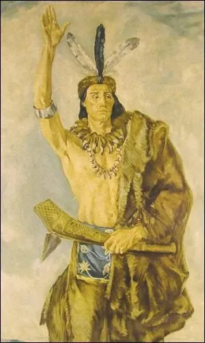 Ce chef de la nation Ottawa fut le leader d'une coalition qui faillit bouter les Anglais hors de l'Amérique entre 1763 et 1766. Guerre où les Anglais n'hésitèrent pas à utiliser l'arme bactériologique en faisant distribuer aux Amérindiens des couvertures infectées par la vérole. Il donna son nom à une célèbre marque de voitures américaines. Comment s'appelait-il  ?