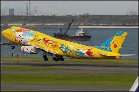 Sur un avion de la All Nippon Airways, une peinture spéciale Pokémon a été appliquée. Quel est ce type d'avion (indice : catastrophe de Tenerife) ?