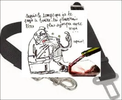 Brève de comptoir.
Quelle est l'expression qui correspond à l'illustration ?