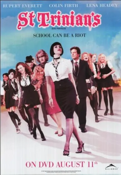 En quelle année est sorti au cinéma son premier film "St Trinian's" ?