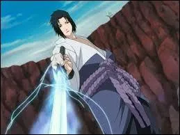 Voici Sasuke Uchiwa, un ninja déserteur qui est prêt à tout pour se venger. L'une de ses techniques préférées consiste à électrifier son sabre. Il vient de :