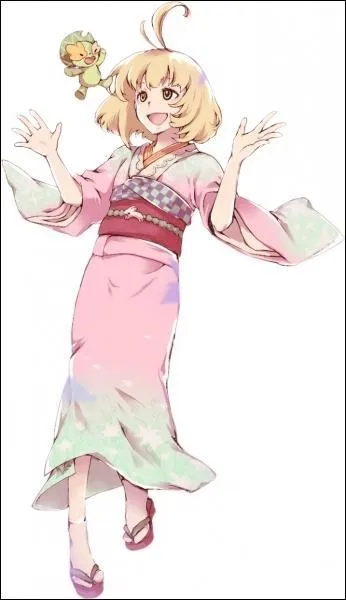 La terre, ce sont les éléments de la sagesse ; mais la terre, c'est aussi le végétal, c'est pour cela que Moriyama Shiemi maîtrise cet élément grâce à son démon. Elle vient de :