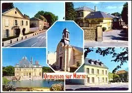 Voici différentes vues de la ville francilienne d'Ormesson-sur-Marne. Elle se trouve dans le département ...