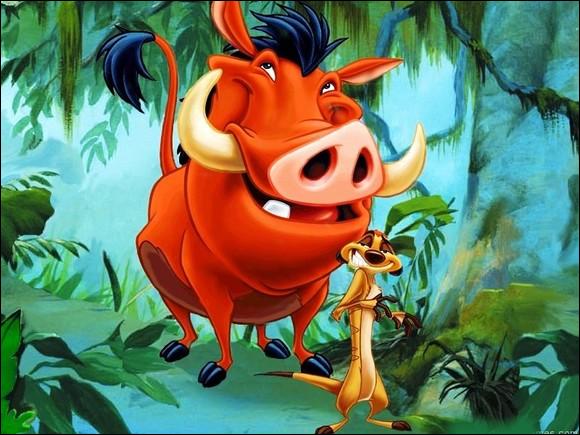 quels animaux sont timon et pumba