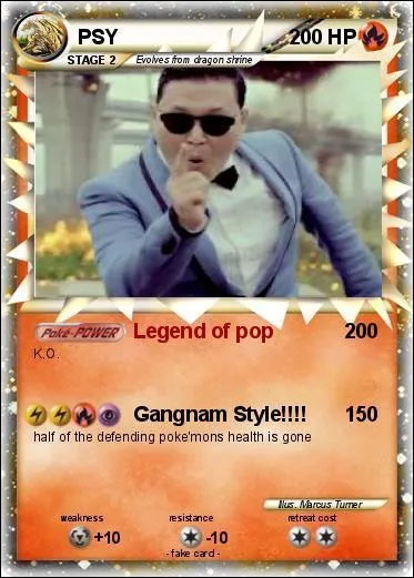 Ceci est la carte Pokémon de :