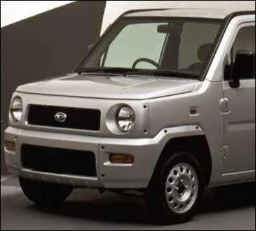 On ne manque pas d'imagination, au Japon, pour réduire une citadine à son plus simple appareil : lequel ?