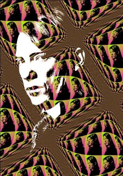 « Un beau désordre est un effet de l'art. » Ici, quel personnage se cache derrière un chaos mathématique de fractales ?