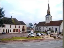 Je me trouve à Ouroux-sur-Saône, village bourguignon situé dans le département n° ...