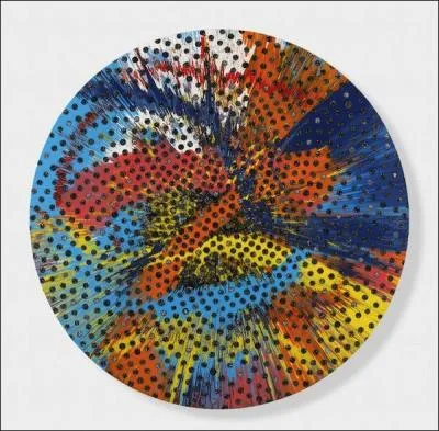 L'artiste Damien Hirst a produit de manière pléthorique ses "Dot Painting". Que représentent ces tableaux ?