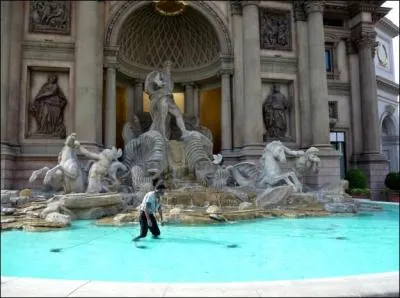 Qui récolte les pièces jetées dans la fontaine de Trevi à Rome ?