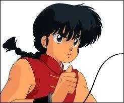 Quand Ranma touche de l'eau, il se transforme en...