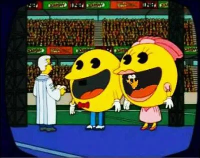 Vous allez ensuite voir des jeux vidéos plutôt américains. Vous tombez encore sur les Simpson ! La couverture vous fait penser à :