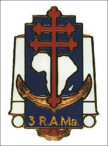 Où est stationné le 3e régiment d'artillerie de marine ?