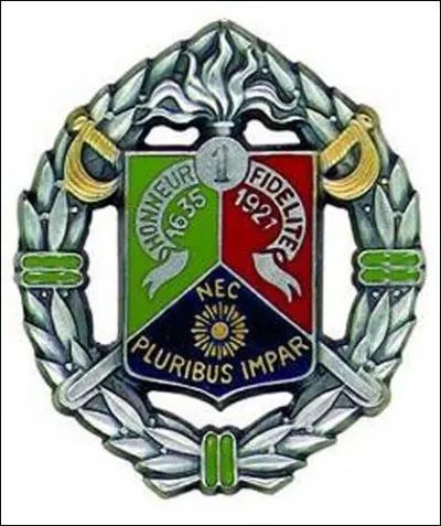 Où est stationné le 1er régiment étranger de cavalerie ?