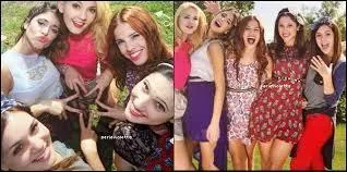 Les meilleurs amies de Violetta sont :