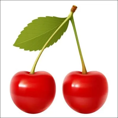 Lequel de ces fruits n'est pas de couleur rouge ?