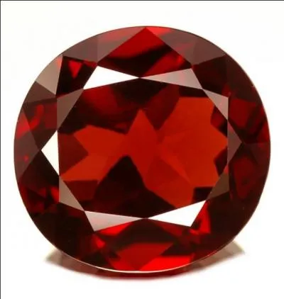 Lequel de ces minéraux n'est pas de couleur rouge ?