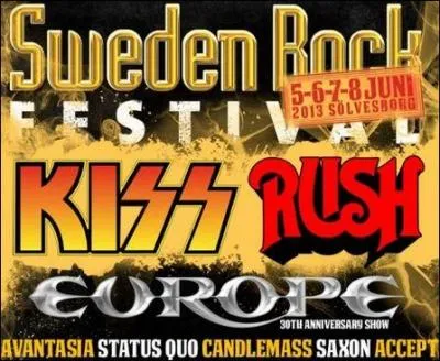 Au 'Sweden Rock Festival 2013', il est invité par le groupe à jouer son morceau Lights Out'. Il s'agit bien entendu de :