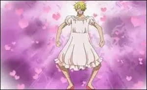 Sanji était vert de rage après la mauvaise blague de Luffy et il a donc décidé de se venger, mais comment ?