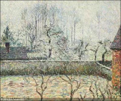 Qui a peint Paysage avec maison et murs d'enclos ?