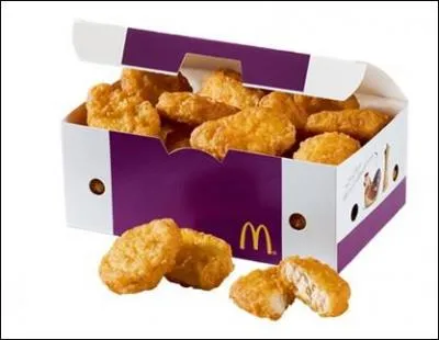 Comment se nomment ces petits panés au poulet McDonald's ?