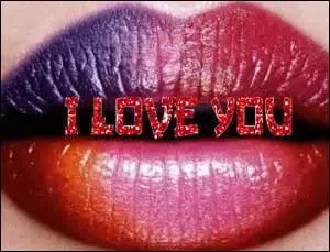 Qui disait "I love you de dingue" ?