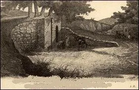 Où se trouve le mont de Mars dans l'ancienne Lutèce (Paris) ?