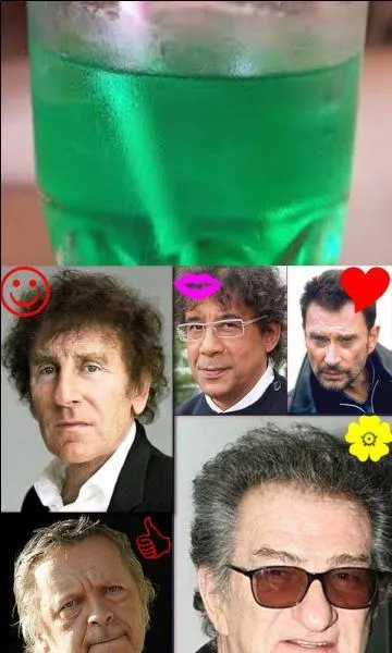 Né le 3 juillet 1942 à Paris, c'est un chanteur, parolier et acteur français. Quel est le bon symbole ?