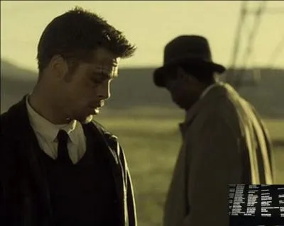 Dans le film « Seven » de David Fincher, il y a une particularité que l'on ne retrouve pas dans d'autres films (a priori). Cela concerne l'un des héros, le « méchant » de ce film. Quelle est cette particularité ?