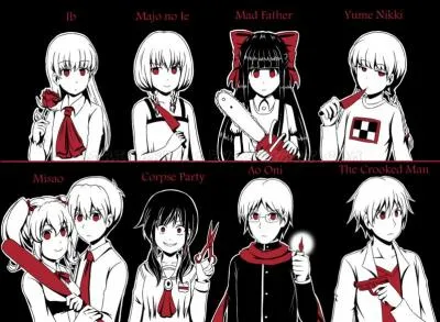 Alors cette question-ci est plutôt "spéciale". Coche tous les RPG horror qui utilisent des graphismes de mangas.