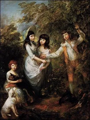 Qui a peint "Les enfants Marsham" ?