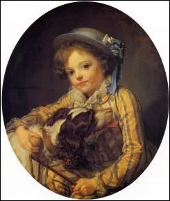 Qui a peint "L'enfant au chien" ?