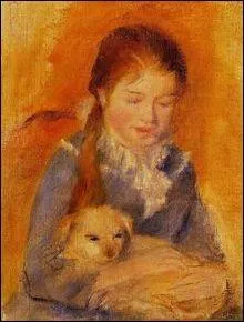 Qui a peint "Fille avec un chien" ?