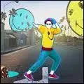 Dans le jeu "Just Dance 2015", on peut danser sur "Happy" de Pharell Williams.