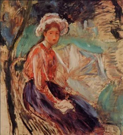 Qui a peint Jeune fille au parapluie ?