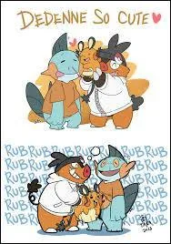 Quelle est l'évolution de Gruikui qui a un pull blanc ?