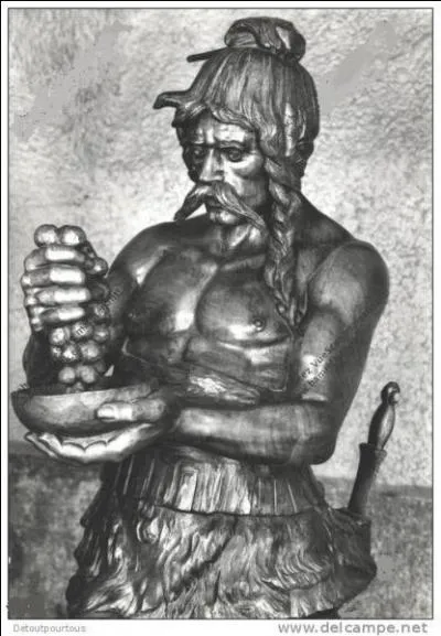 En quelle année, les Gaulois commencèrent à produire du vin en abondance, d'où l'origine de nos grands vignobles ?