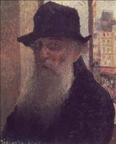 Quel grand peintre impressionniste s'est représenté sur cet autoportrait ?