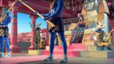 Dans quel clip Katy Perry est-elle dans un monde &eacute;gyptien ?