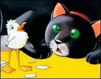 Dans la mouette et le chat, comment s'appelle le chat ?